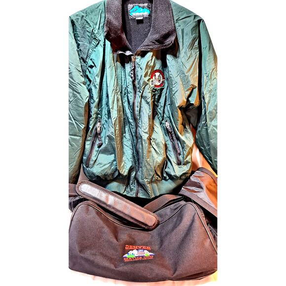 Railroad Service Awards Jacket and Bag (2001 Safety Awards)